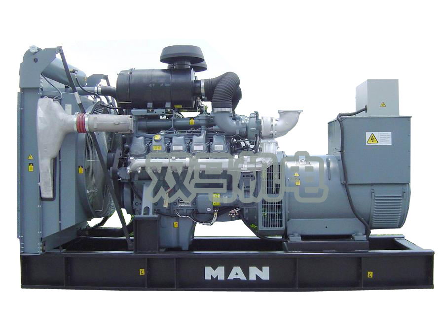 600kw德國man發電機組